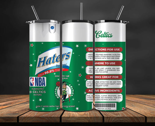 Boston Celtics Tumbler Wrap, NBA Tumbler Png , NBA DS-98