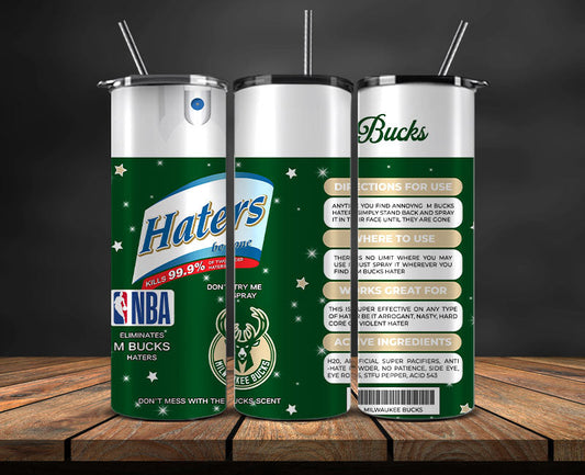 Milwaukee Bucks Tumbler Wrap, NBA Tumbler Png , NBA DS-99