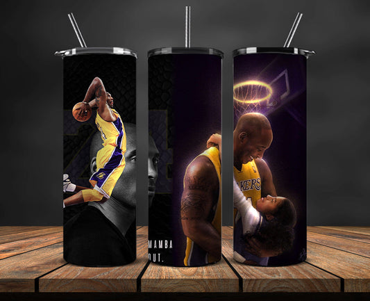 Basketball Legends Tumbler 20 oz Skinny,NBA Tumbler Png , NBA DS-09