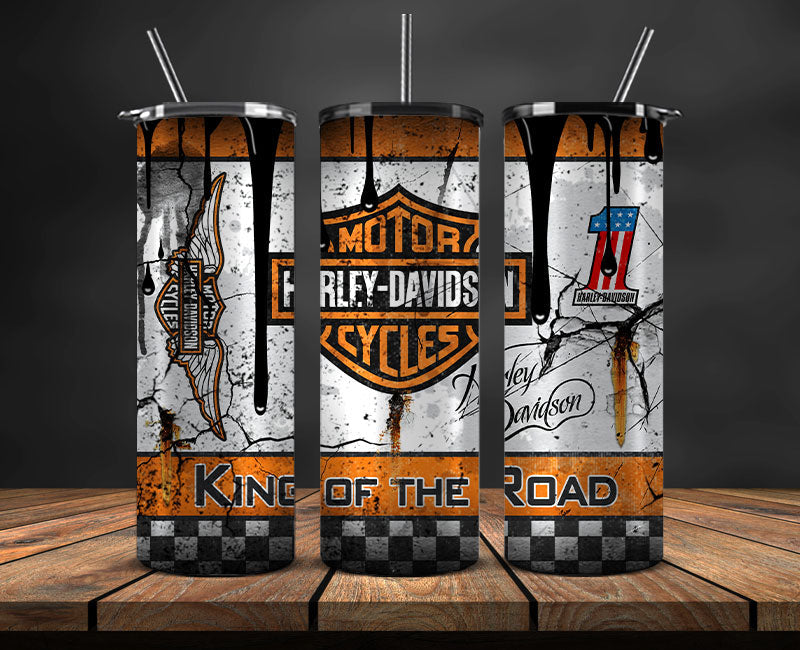 Harley Skinny Tumbler Png, Motor Harley Digital Tumbler Wrap, Moto Tumbler Wrap 09