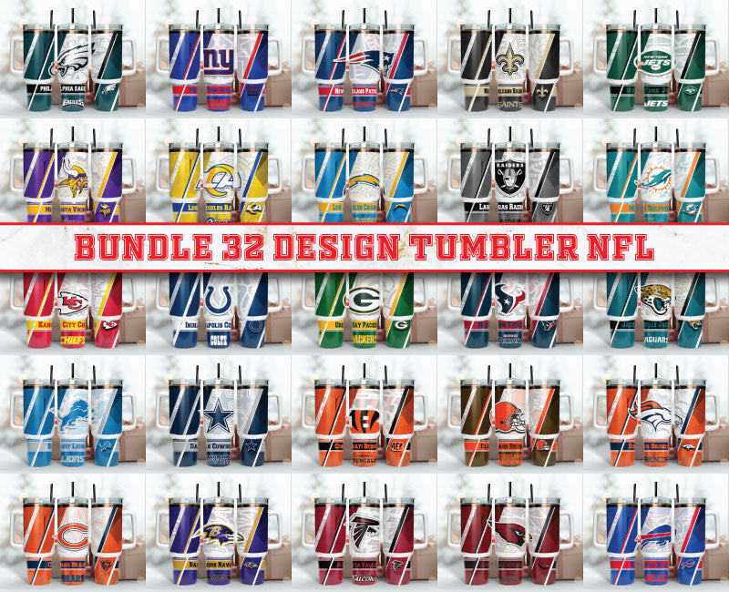 Bundle  40oz Tumbler,NFL Tumbler Wrap , 40oz Tumbler Sublimation Png , 40oz Tumbler Wrap 99